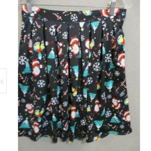 Grace Karin Pleated Christmas Skirt Size Small NWT